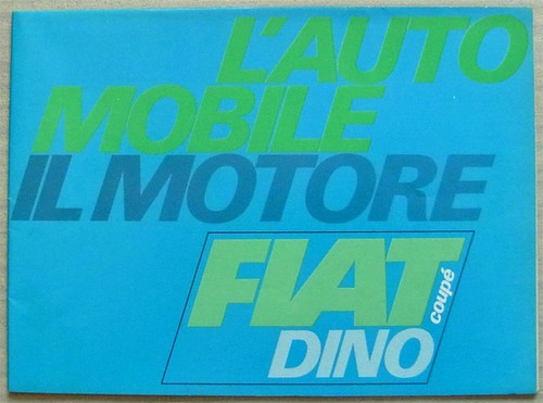 Fiat dino coupe sportwagen - dino,