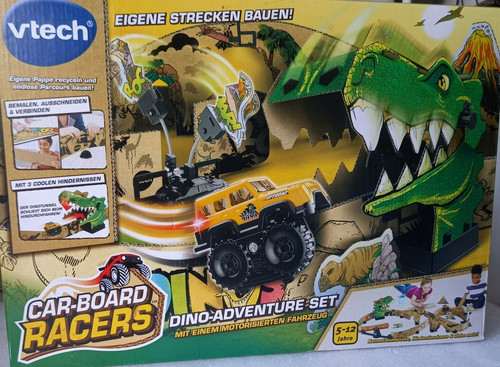 Vtech car board racers dino - vtech, car-board