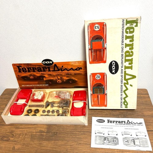 Cox ferrari dino slotcar - 1/24,