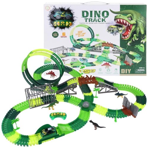 Dino track car - car,